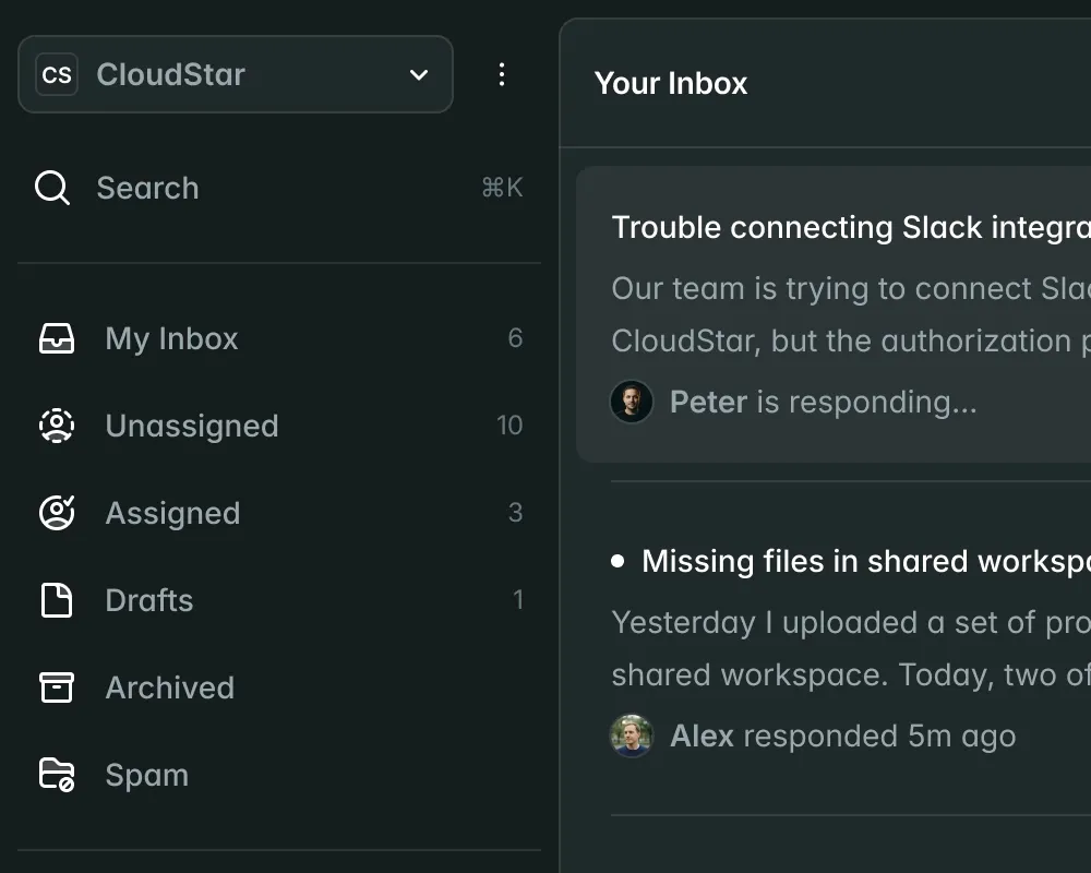 Archway broker portal in dark mode
