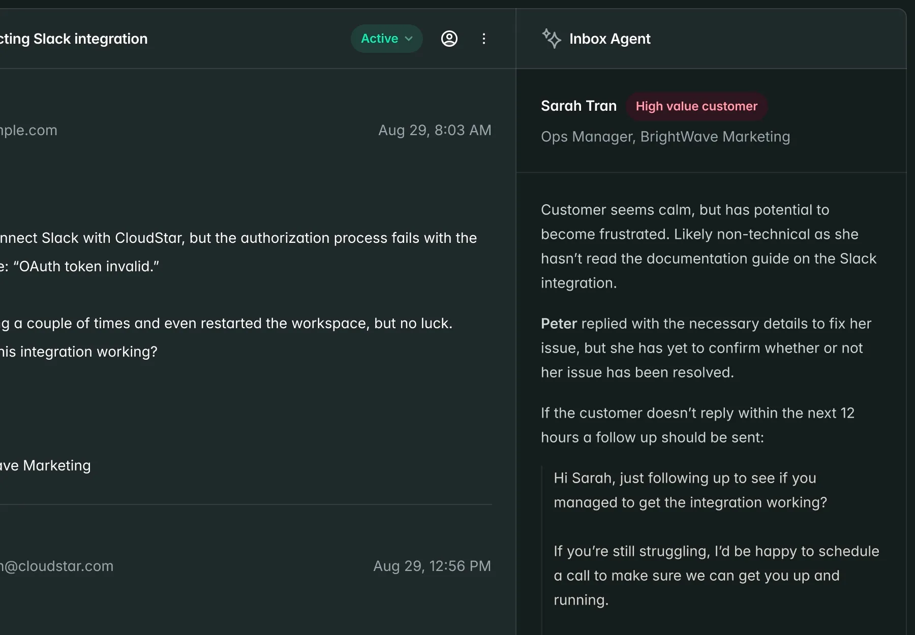 Archway introducer portal dashboard in dark mode